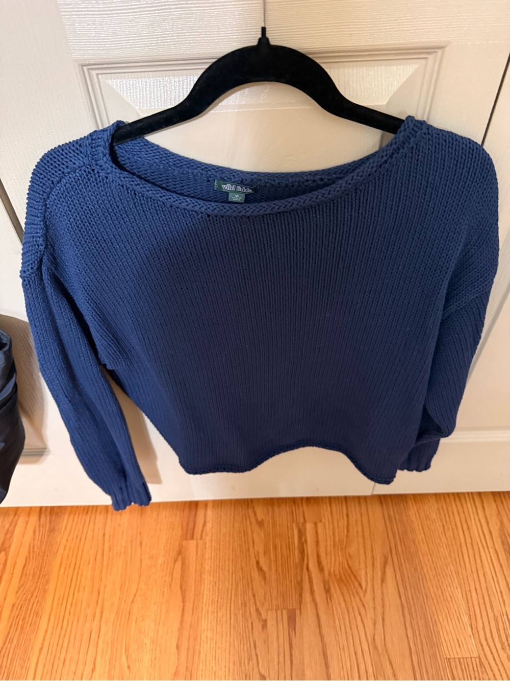 wild fable Navy Crewneck Knit Sweater